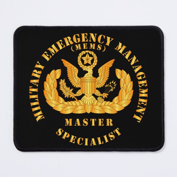 Item preview, ARNG - Military Emergency Management Specialist - Master - Gold 2 designed and sold by Military Insignia Products.
