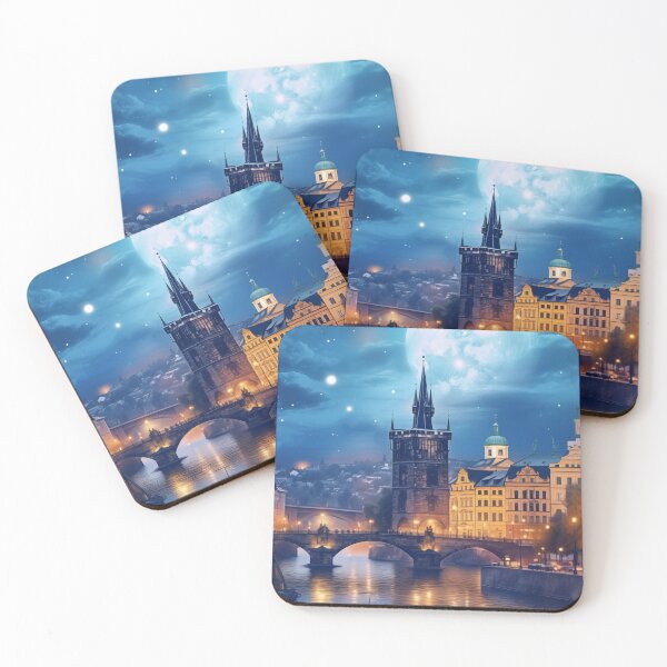 Item preview, Spellbinding Vistas: Prague Landmarks #1 designed and sold by Anuchartl.