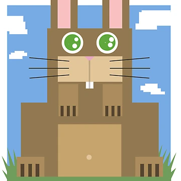 Artwork thumbnail, Rabbit Rabbit by PopsArts