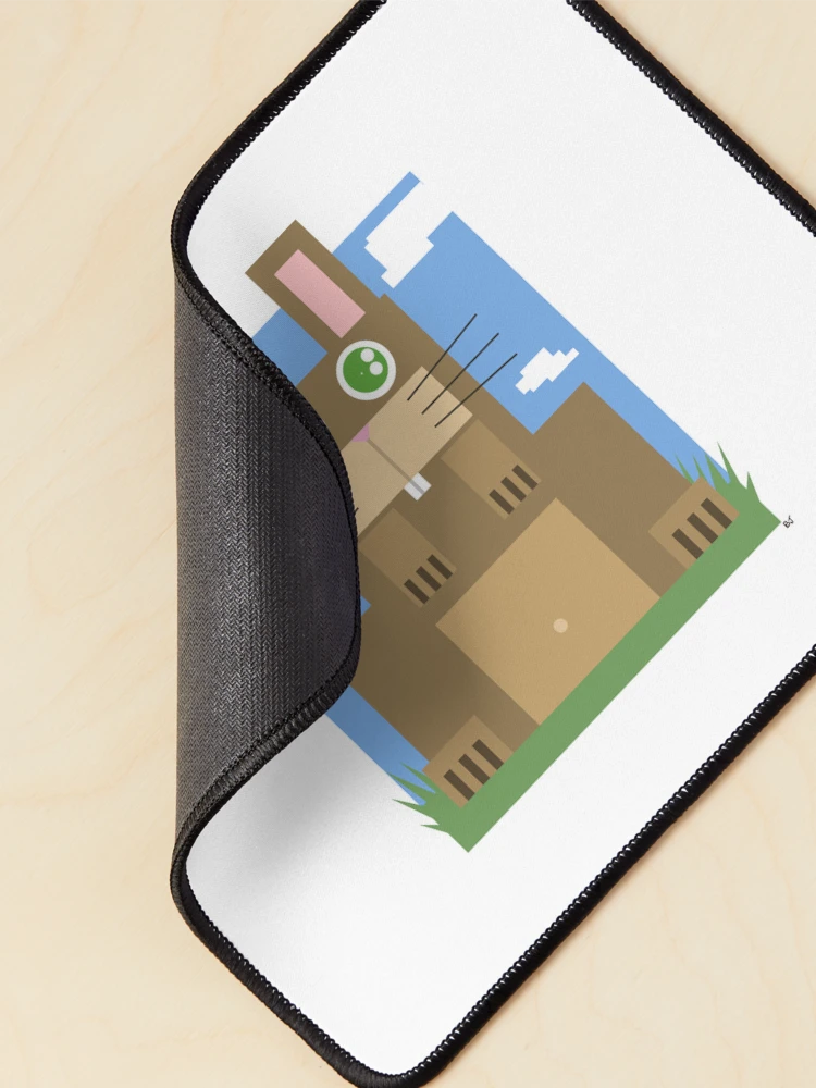 Thumbnail 2 of 5, Mouse Pad, Rabbit Rabbit designed and sold by PopsArts.