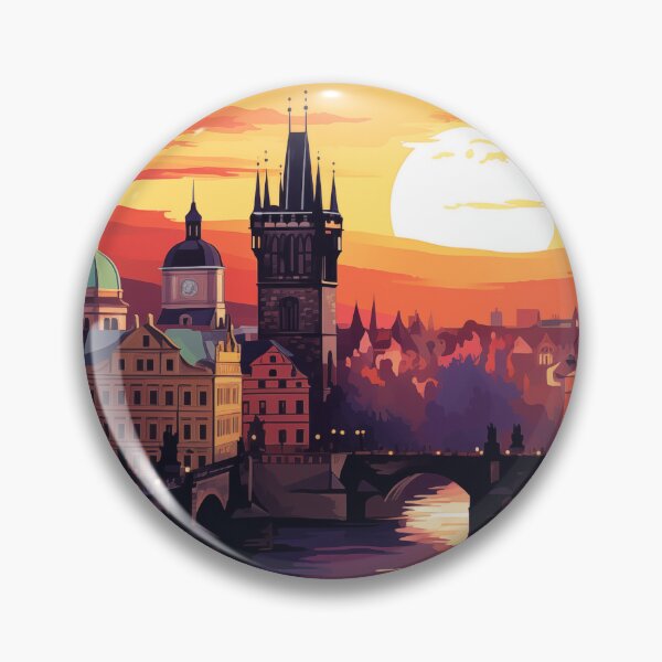 Item preview, Spellbinding Vistas: Prague Landmarks #2 designed and sold by Anuchartl.