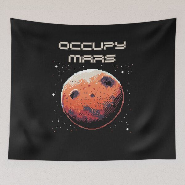 Item preview,  spacex occupy mars designed and sold by TEEJAMBOREE.