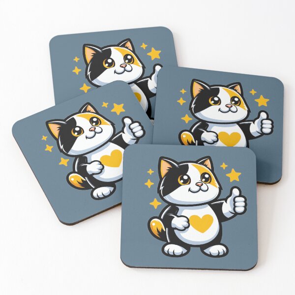 Item preview,  Adorable Cat Giving A Thumbs-up,Okay Clipart designed and sold by SnuggleSafari.