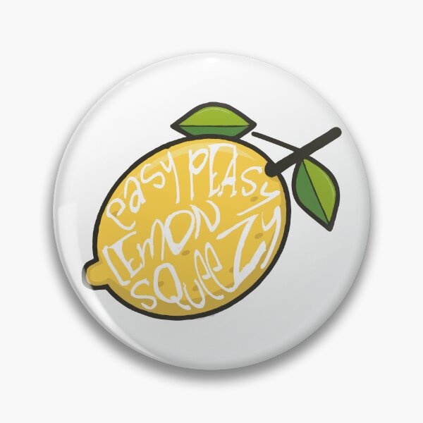 Item preview, Easy peasy lemon squeezy designed and sold by Angry Swan Designs.