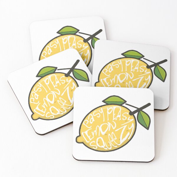 Item preview, Easy peasy lemon squeezy designed and sold by Angry Swan Designs.