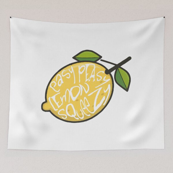 Item preview, Easy peasy lemon squeezy designed and sold by Angry Swan Designs.