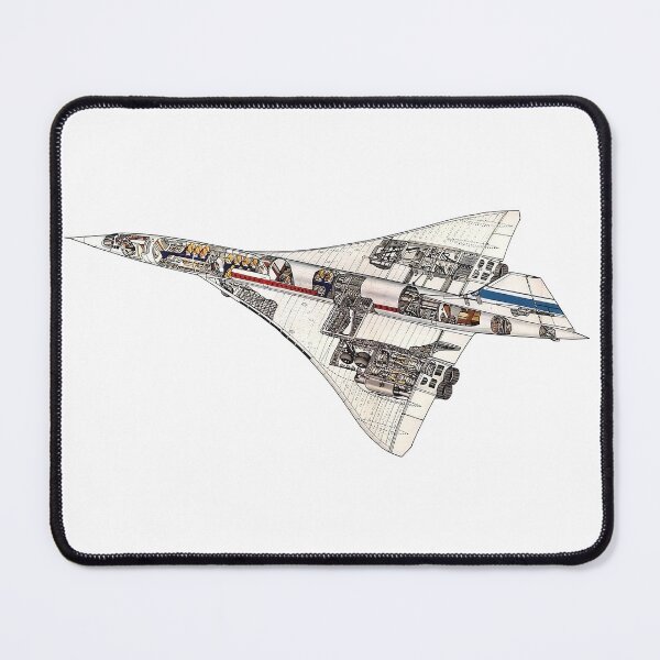 Item preview, Concorde - Cutaway drawing 1969 designed and sold by Speedbirddesign.