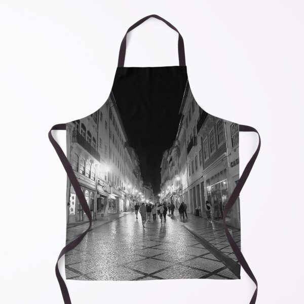 Item preview, Strolling in Coimbra at Night - B-W designed and sold by Brian Shaw.