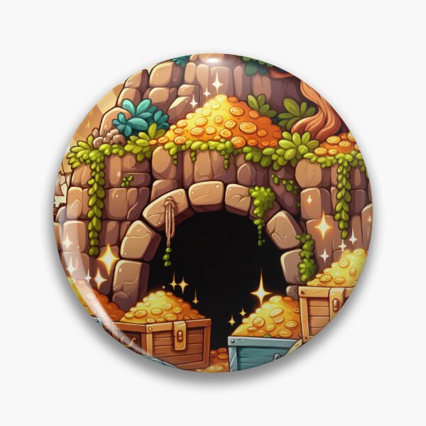 Item preview, Deserted Pirate Island Treasure Trove designed and sold by RobertMartinArt.