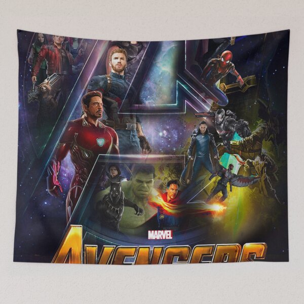 Item preview, Superhero Troop Poster designed and sold by raytonpisc.