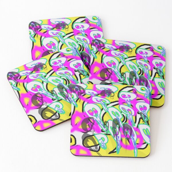 Item preview, Flying Skulls (Summer) designed and sold by skullbal.