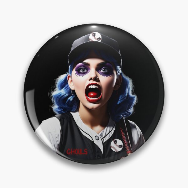 Item preview, Ghouls - Female Baseball Team designed and sold by FatCatStudios.