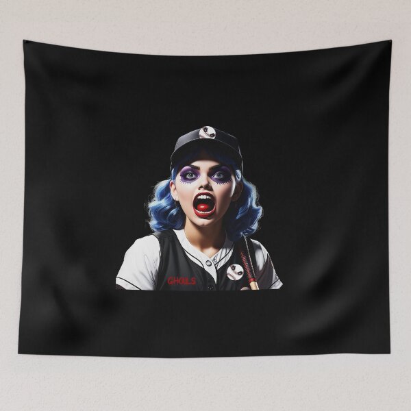 Item preview, Ghouls - Female Baseball Team designed and sold by FatCatStudios.