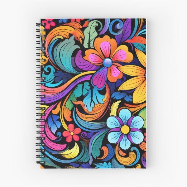 Item preview, Wonderful Vibrant Flowers Pattern #8 designed and sold by GrinGalore.
