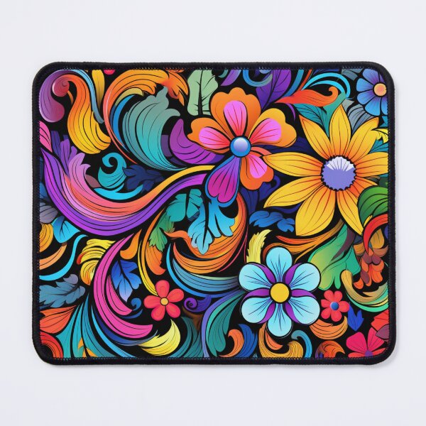 Item preview, Wonderful Vibrant Flowers Pattern #8 designed and sold by GrinGalore.