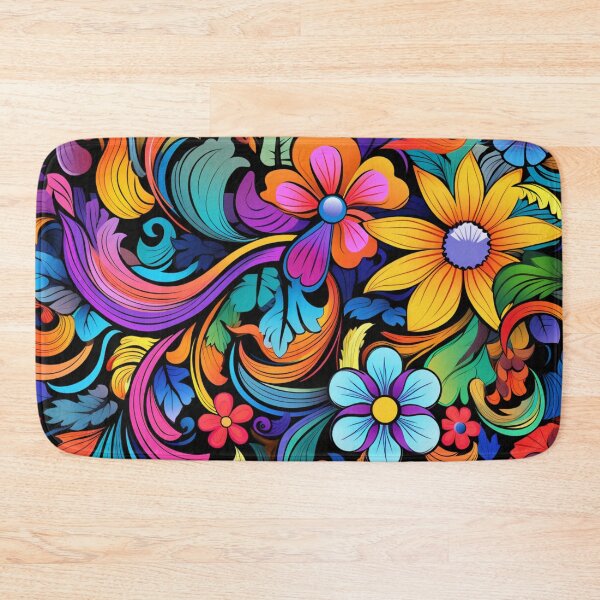 Item preview, Wonderful Vibrant Flowers Pattern #8 designed and sold by GrinGalore.