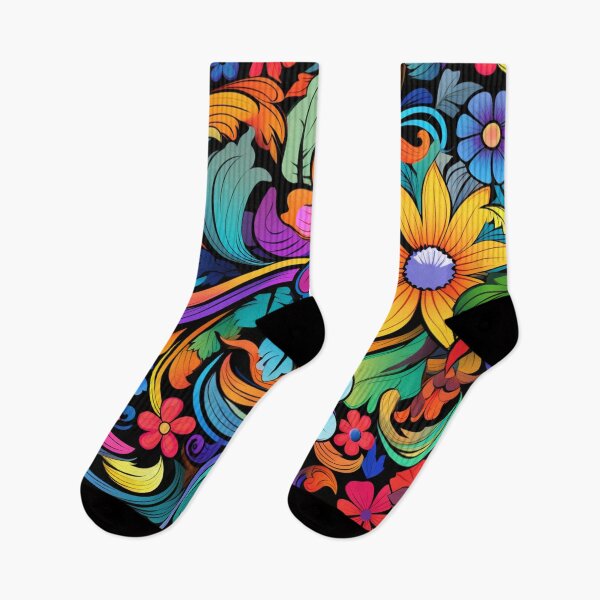 Item preview, Wonderful Vibrant Flowers Pattern #8 designed and sold by GrinGalore.