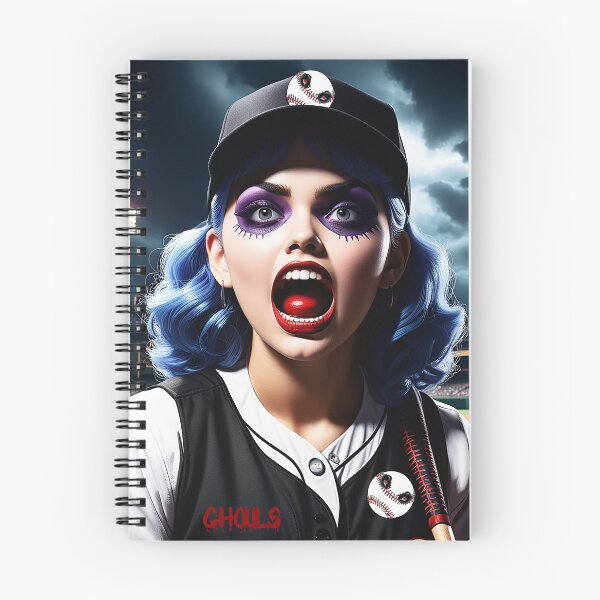 Item preview, Ghouls - Female Baseball Team designed and sold by FatCatStudios.