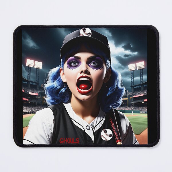 Artikelvorschau, Ghouls – Weibliches Baseballteam entworfen und verkauft von FatCatStudios.