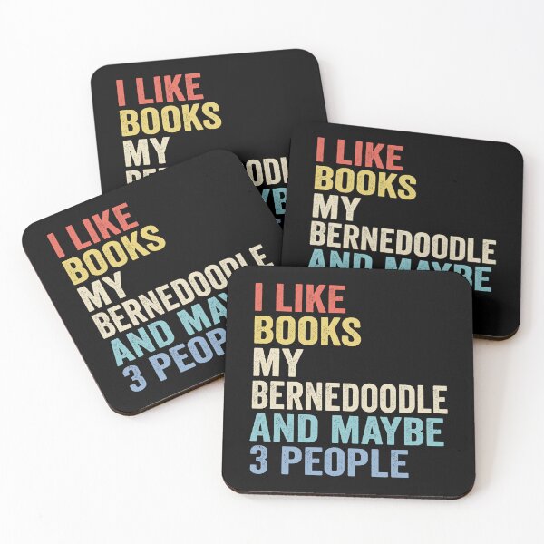 Item preview, Bernedoodle Dog Lover Gift, Cute Book Dogs Lover - Bookish designed and sold by vzrnmichsudops.