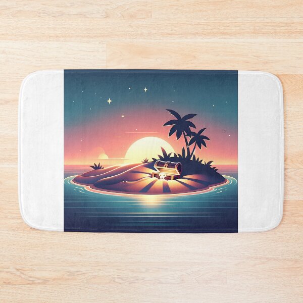 Item preview, Deserted Pirate Island Treasure Trove designed and sold by RobertMartinArt.