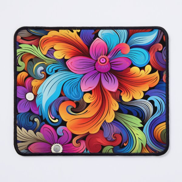 Item preview, Wonderful Vibrant Flowers Pattern #9 designed and sold by GrinGalore.