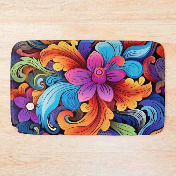 Item preview, Wonderful Vibrant Flowers Pattern #9 designed and sold by GrinGalore.