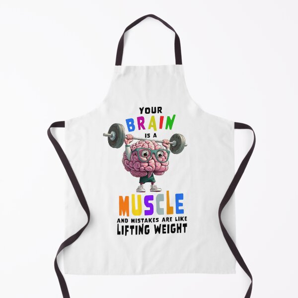 Item preview, Your Brain Is A Muscle designed and sold by Angry Swan Designs.