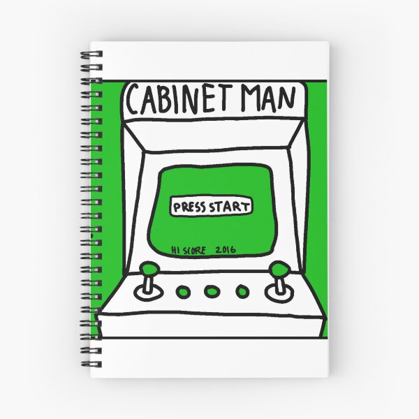 Item preview, lemon demon cabinet man arcade game green designed and sold by atlasthebastard.