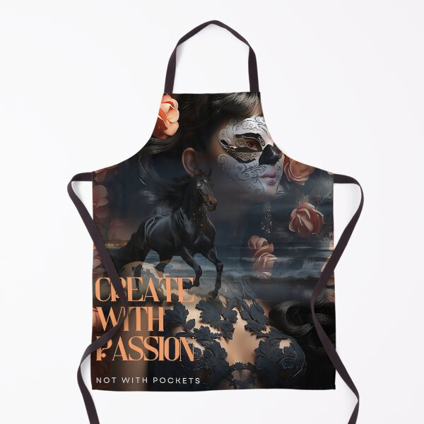 Item preview, Beautiful girl with black galloping horse AI generated image designed and sold by Khala.