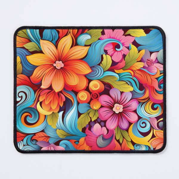 Item preview, Wonderful Vibrant Flowers Pattern #10 designed and sold by GrinGalore.