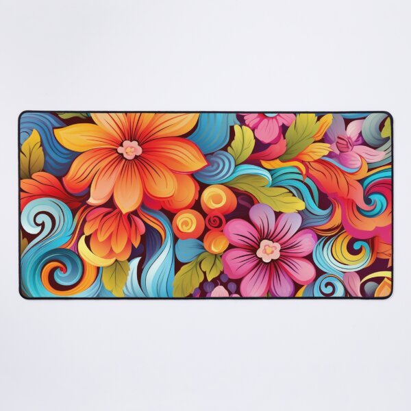Item preview, Wonderful Vibrant Flowers Pattern #10 designed and sold by GrinGalore.
