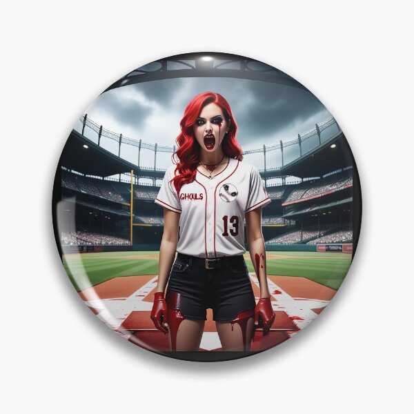 Item preview, Ghouls - Female Baseball Team designed and sold by FatCatStudios.