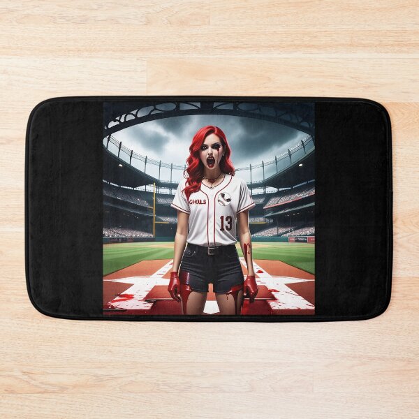 Artikelvorschau, Ghouls – Weibliches Baseballteam entworfen und verkauft von FatCatStudios.