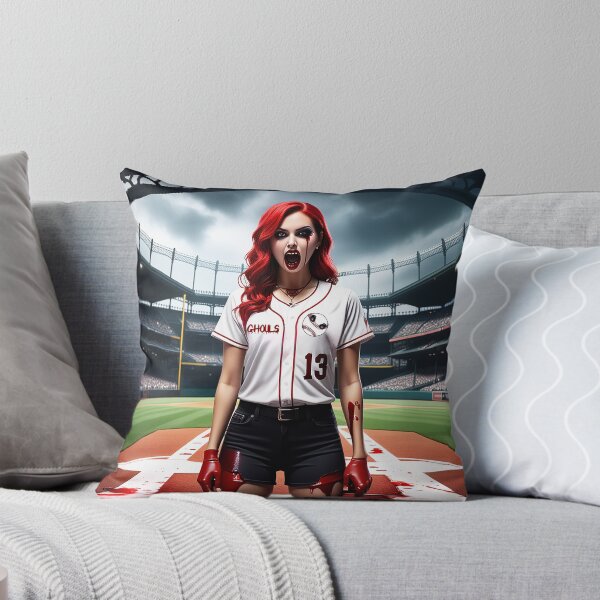 Item preview, Ghouls - Female Baseball Team designed and sold by FatCatStudios.