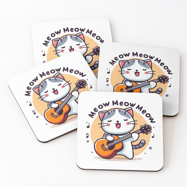 Item preview, Cat Guitar designed and sold by Designowner.