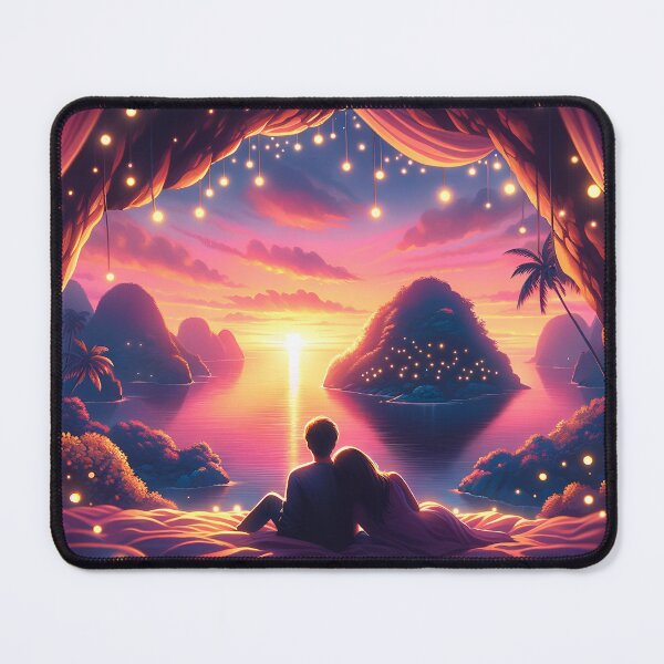 Item preview, Cave Romance at Sunset designed and sold by RobertMartinArt.