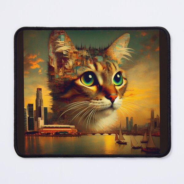 Item preview, Mystic Whiskers - Turner's Singapura Tapestry designed and sold by BastKittyStore.