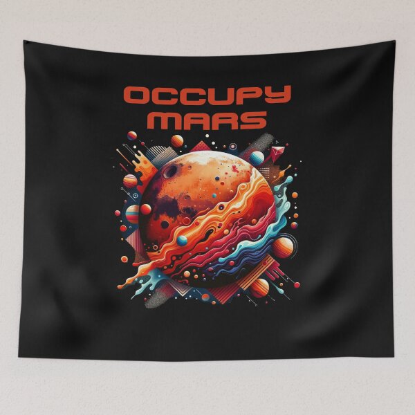 Item preview, spacex occupy mars designed and sold by TEEJAMBOREE.