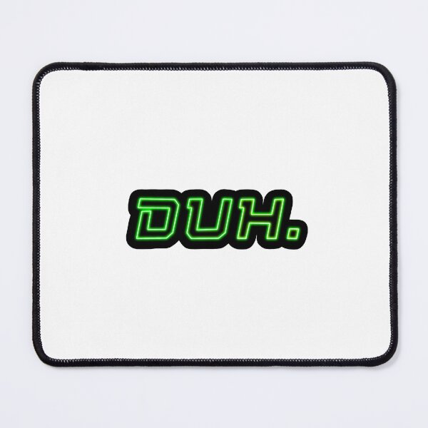 Item preview, Neon Green DUH. - Billie Eilish designed and sold by designsbygrace2.