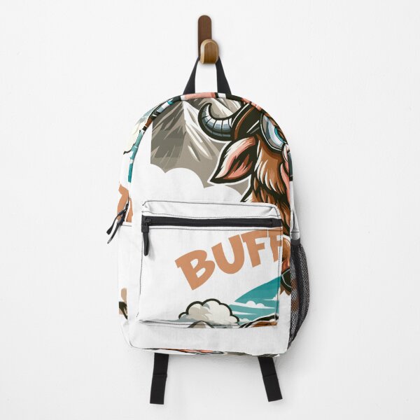 Item preview, Funny Buffalo Art "Buffehello" Design designed and sold by Bilalicia.