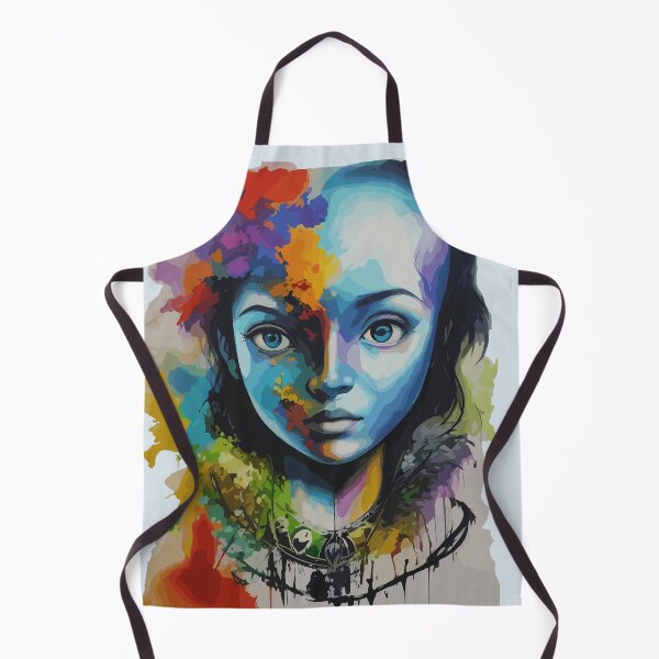 Item preview, watercolor girl designed and sold by Klaerika.