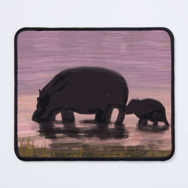 Item preview, Hippo mom baby designed and sold by NathBros.