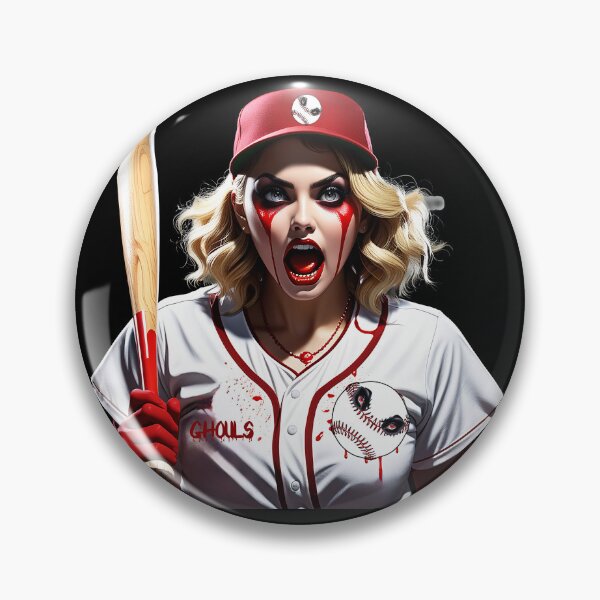 Item preview, Ghouls - Female Baseball Team designed and sold by FatCatStudios.