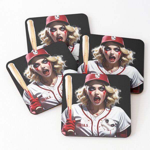 Item preview, Ghouls - Female Baseball Team designed and sold by FatCatStudios.