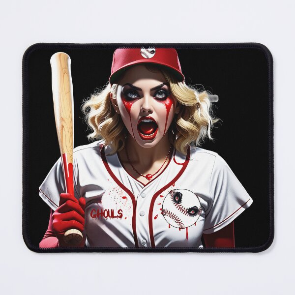 Artikelvorschau, Ghouls – Weibliches Baseballteam entworfen und verkauft von FatCatStudios.