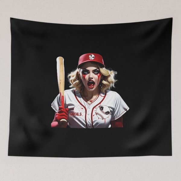 Artikelvorschau, Ghouls – Weibliches Baseballteam entworfen und verkauft von FatCatStudios.