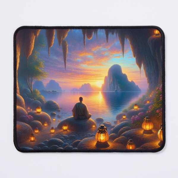 Item preview, Cave at Sunset designed and sold by RobertMartinArt.