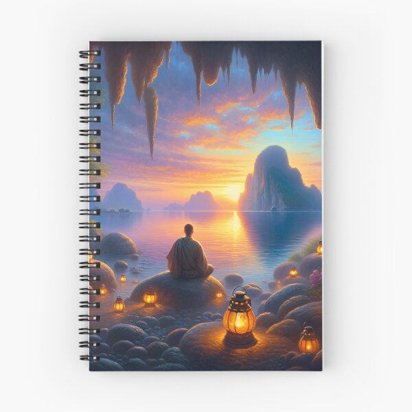 Item preview, Cave at Sunset designed and sold by RobertMartinArt.