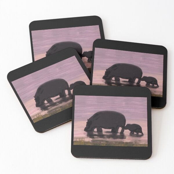 Item preview, Hippo mom baby designed and sold by NathBros.